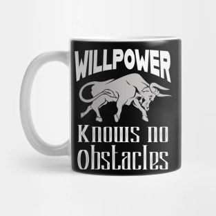 Willpower Motivation Bull Mug